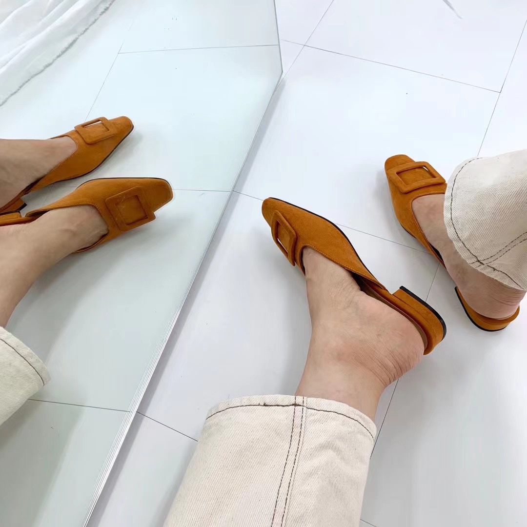 【D16203】✈️正韓🛫新款新色 流行必敗款穆勒鞋