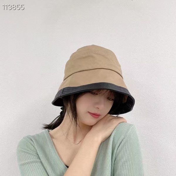 【H13001】✈️正韓🛫帽沿皮質包邊 韓系漁夫帽