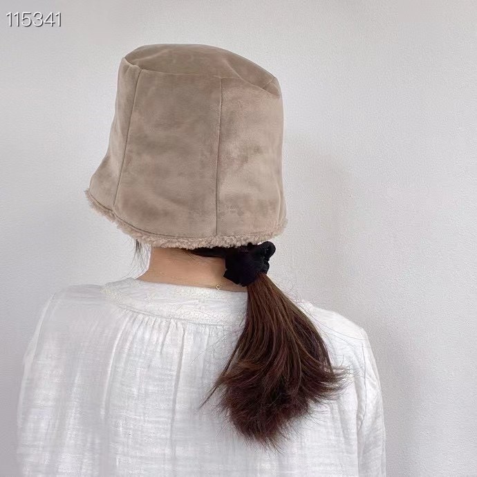 【H122316】✈️正韓🛫簡單時尚 亮面時尚好看 保暖羊羔毛帽