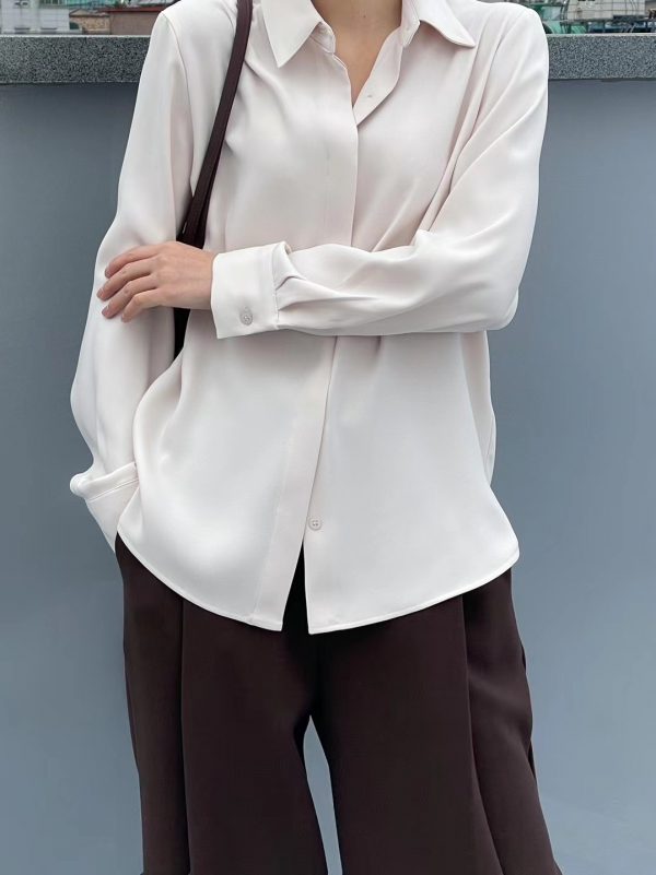 【S9258810】✈️正韓🛫暗釦設計 親膚質感 可休閒可正式 必備款襯衫